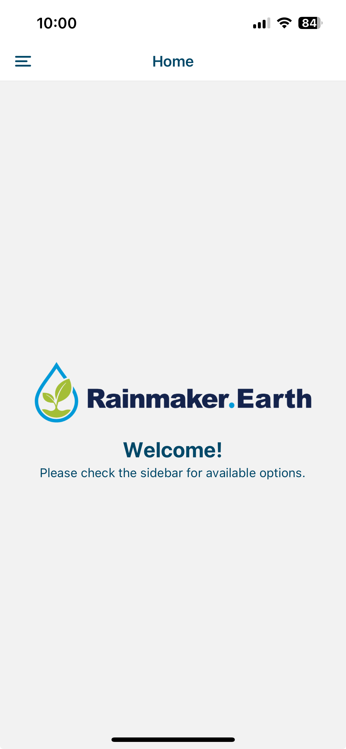 RainMaker.Earth App Interface